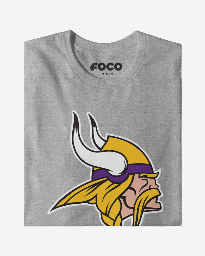 Minnesota Vikings Primary Logo Long Sleeve T-Shirt FOCO - FOCO.com