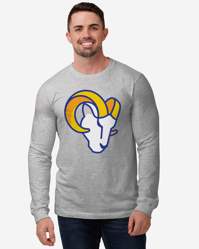 Los Angeles Rams Primary Logo Long Sleeve T-Shirt FOCO - FOCO.com