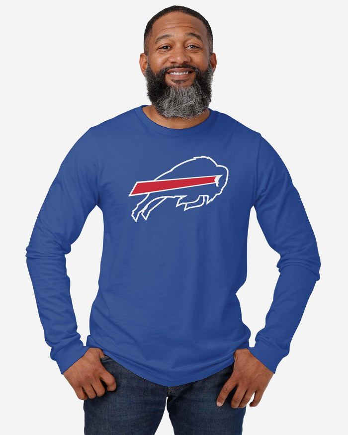 Buffalo Bills Primary Logo Long Sleeve T-Shirt FOCO - FOCO.com