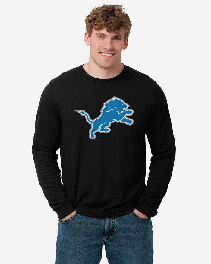 Detroit Lions Primary Logo Long Sleeve T-Shirt FOCO - FOCO.com