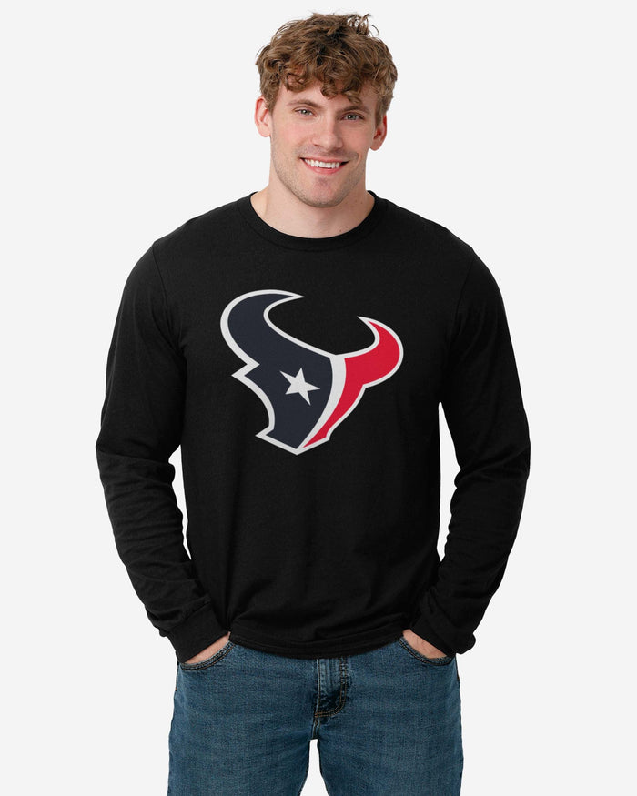 Houston Texans Primary Logo Long Sleeve T-Shirt FOCO - FOCO.com