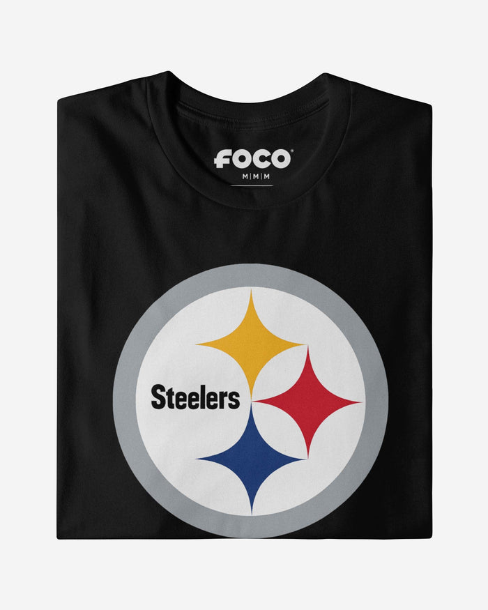 Pittsburgh Steelers Primary Logo Long Sleeve T-Shirt FOCO - FOCO.com