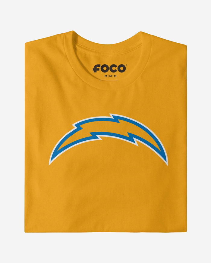 Los Angeles Chargers Primary Logo Long Sleeve T-Shirt FOCO - FOCO.com