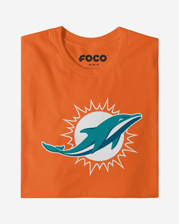 Miami Dolphins Primary Logo Long Sleeve T-Shirt FOCO - FOCO.com