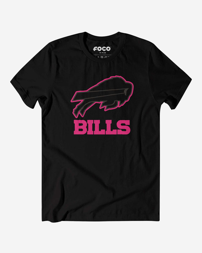 Buffalo Bills Highlight Reel T-Shirt FOCO Black/Neon Pink S - FOCO.com