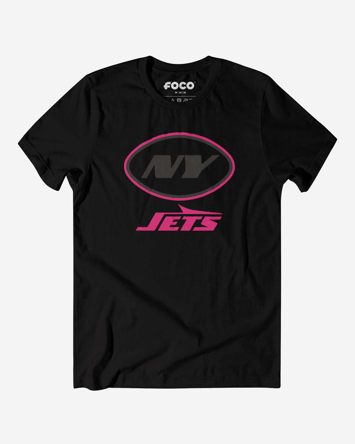 New York Jets Highlight Reel T-Shirt FOCO Black/Neon Pink S - FOCO.com