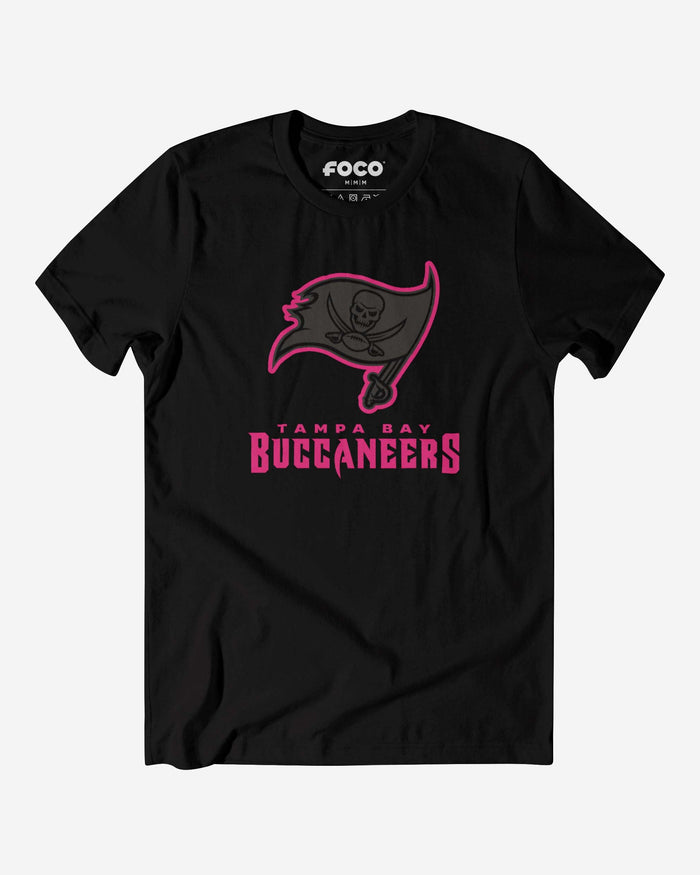 Tampa Bay Buccaneers Highlight Reel T-Shirt FOCO Black/Neon Pink S - FOCO.com