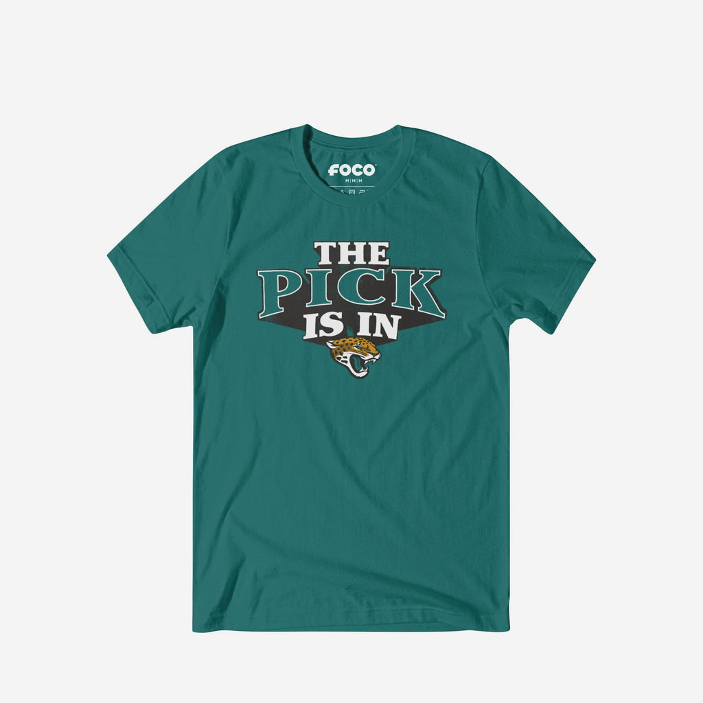 Jacksonville Jaguars Pick Is In T-Shirt FOCO S - FOCO.com
