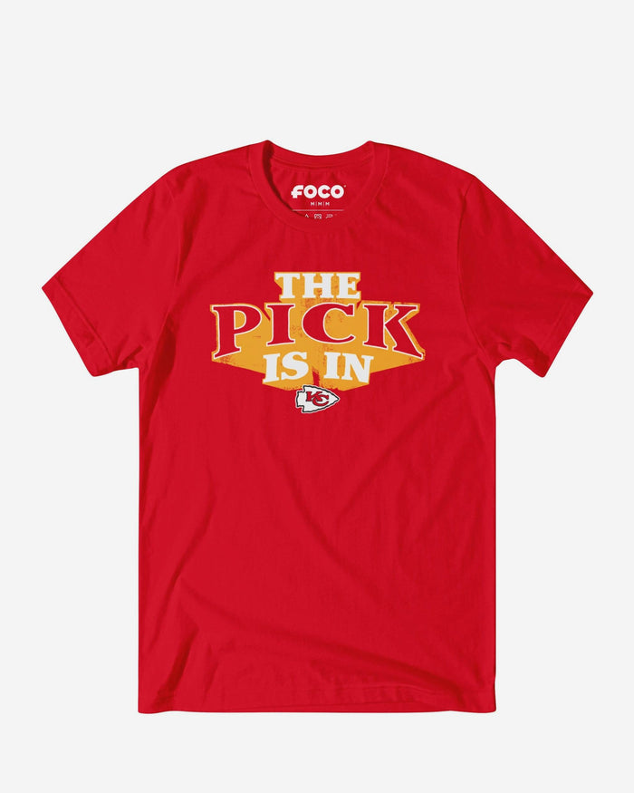 Kansas City Chiefs Pick Is In T-Shirt FOCO S - FOCO.com
