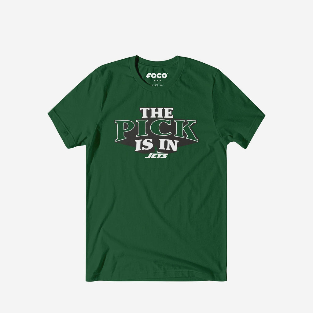New York Jets Pick Is In T-Shirt FOCO S - FOCO.com