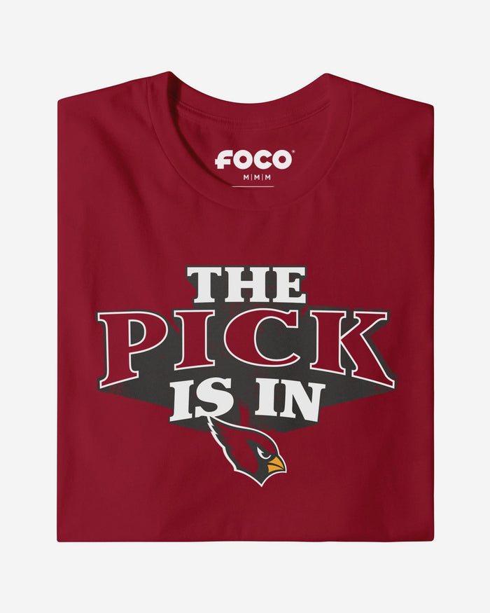 Arizona Cardinals Pick Is In T-Shirt FOCO S - FOCO.com