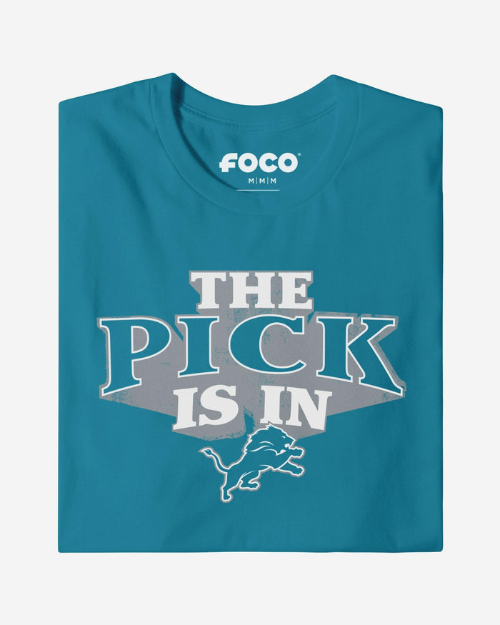 Detroit Lions Pick Is In T-Shirt FOCO S - FOCO.com