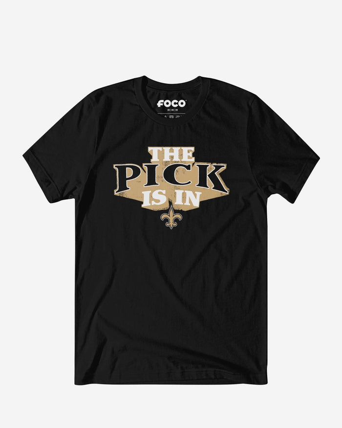 New Orleans Saints Pick Is In T-Shirt FOCO S - FOCO.com