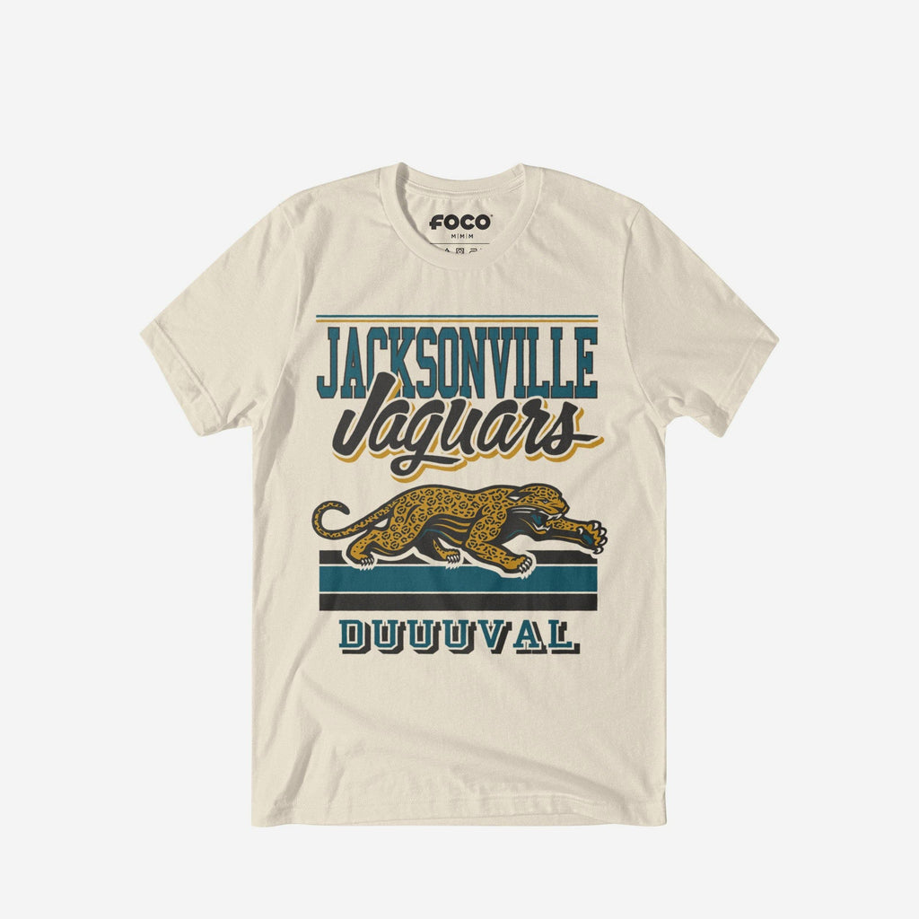 Jacksonville Jaguars Spirit Script T-Shirt FOCO S - FOCO.com