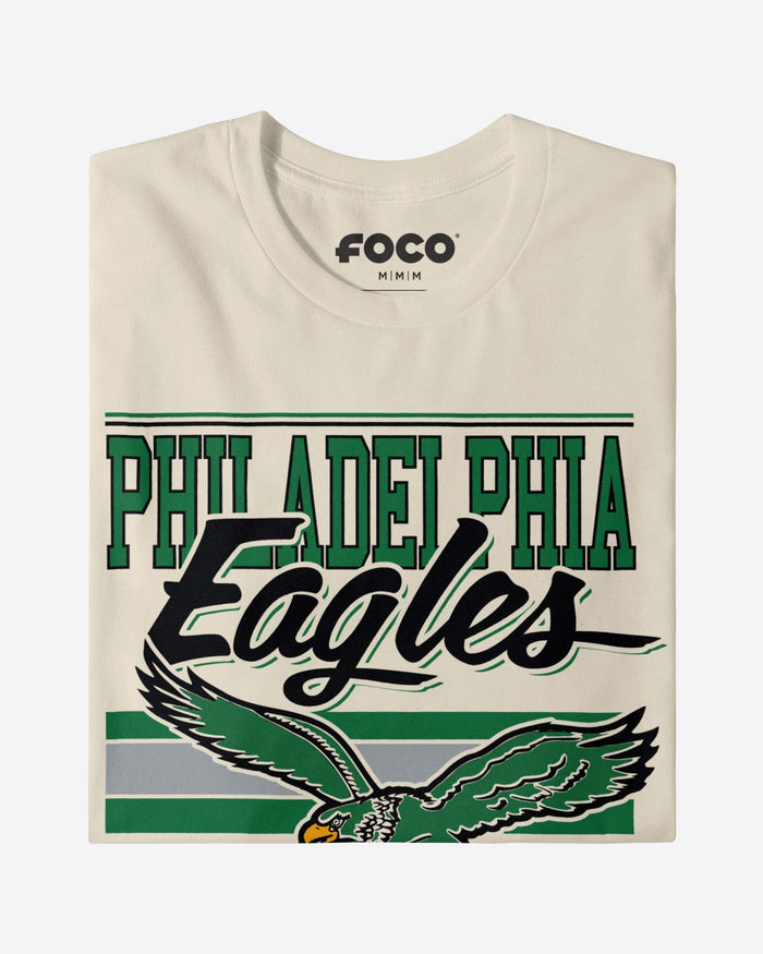 Philadelphia Eagles Retro Logo Mascot T-Shirt FOCO - FOCO.com