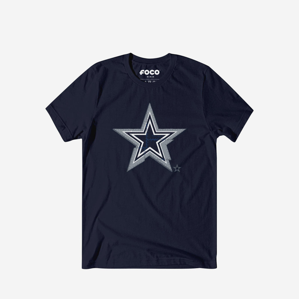 Dallas Cowboys Rivet Logo T-Shirt FOCO S - FOCO.com