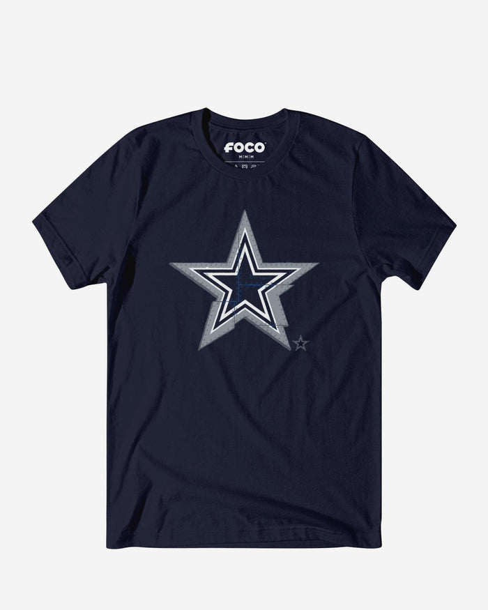 Dallas Cowboys Rivet Logo T-Shirt FOCO S - FOCO.com