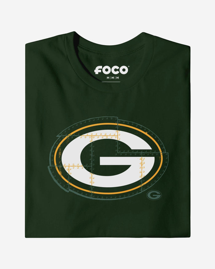 Green Bay Packers Rivet Logo T-Shirt FOCO S - FOCO.com
