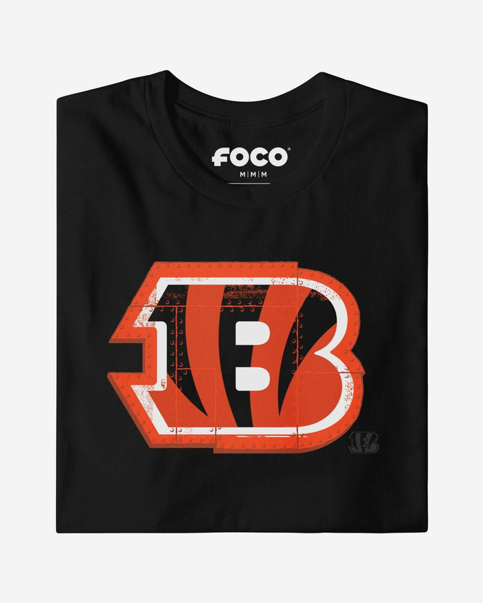 Cincinnati Bengals Rivet Logo T-Shirt FOCO S - FOCO.com