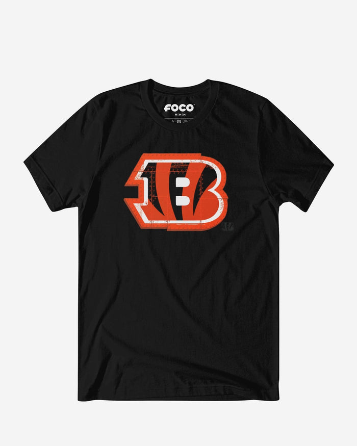 Cincinnati Bengals Rivet Logo T-Shirt FOCO S - FOCO.com