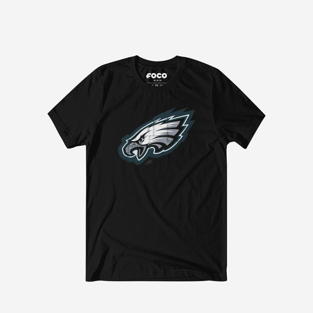 Philadelphia Eagles Rivet Logo T-Shirt FOCO S - FOCO.com