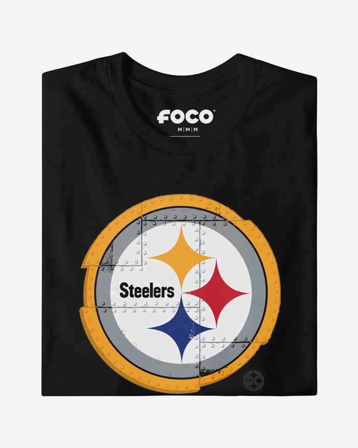 Pittsburgh Steelers Rivet Logo T-Shirt FOCO S - FOCO.com