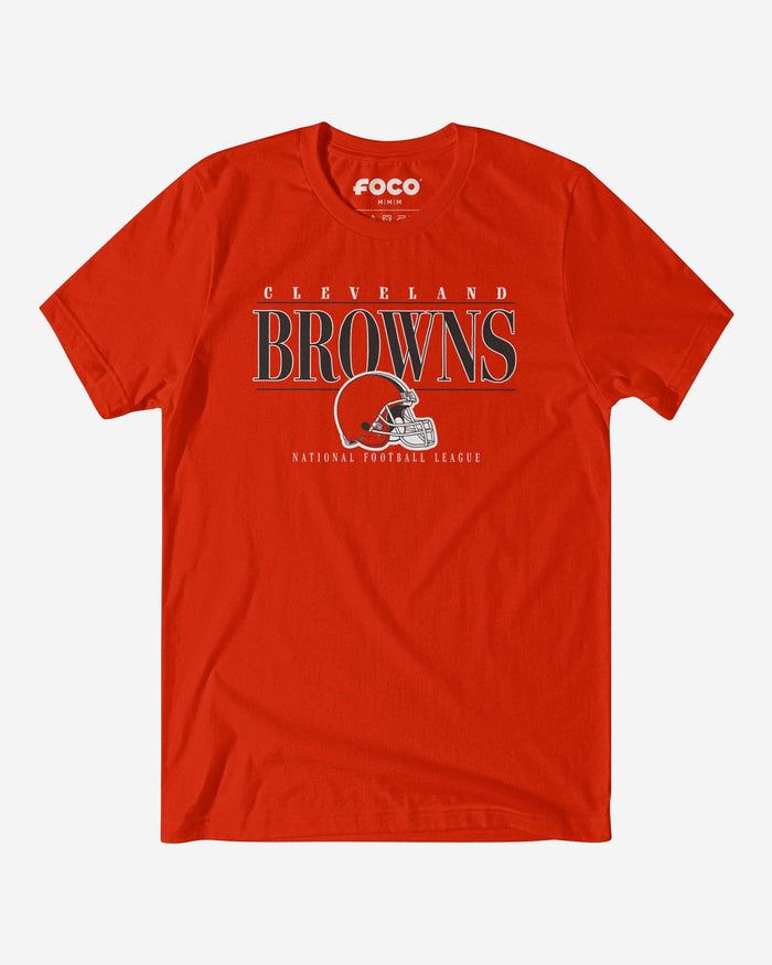 Cleveland Browns Signature Bar T-Shirt FOCO S - FOCO.com