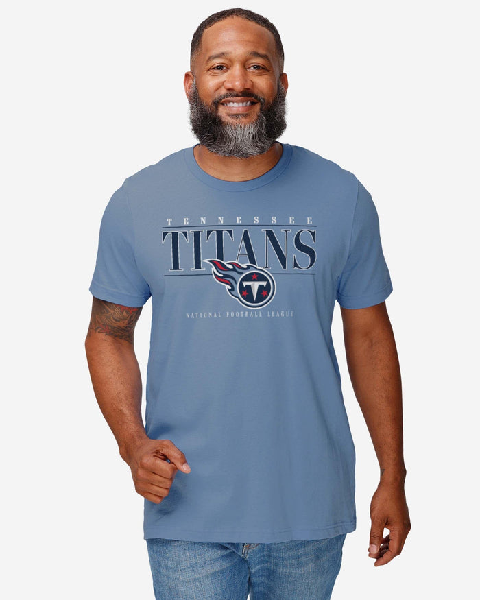 Tennessee Titans Signature Bar T-Shirt FOCO - FOCO.com