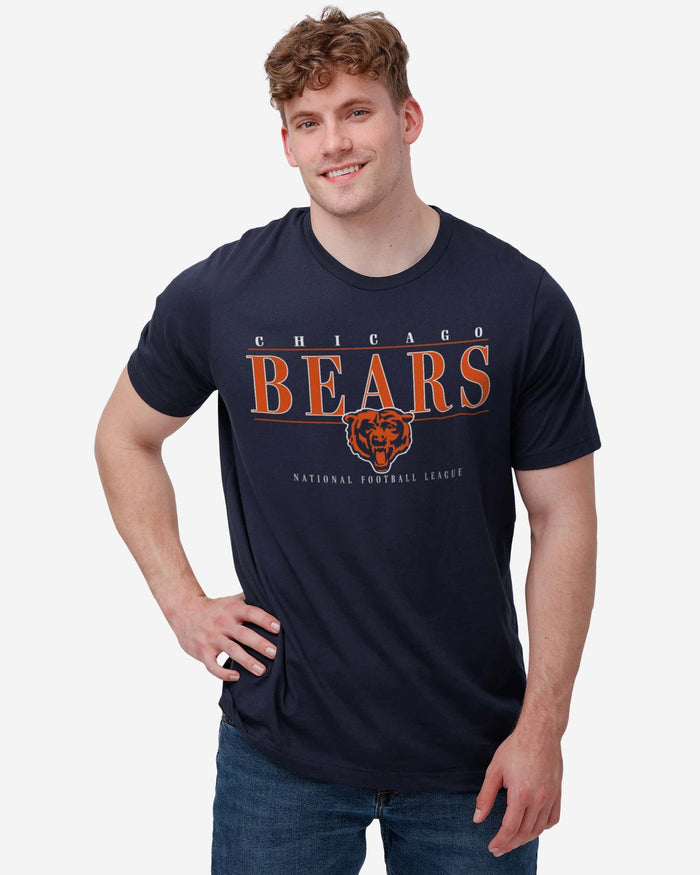 Chicago Bears Signature Bar T-Shirt FOCO - FOCO.com