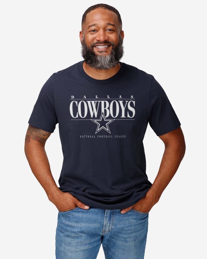 Dallas Cowboys Signature Bar T-Shirt FOCO - FOCO.com