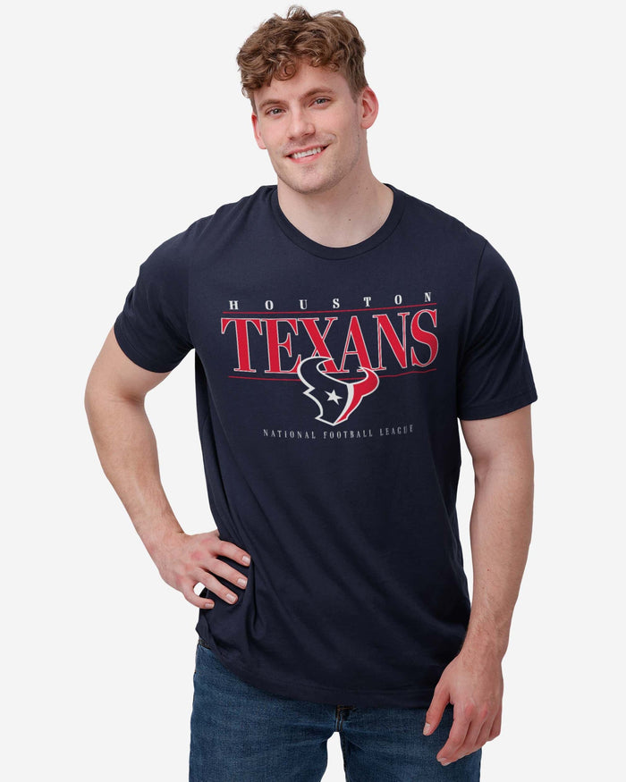 Houston Texans Signature Bar T-Shirt FOCO - FOCO.com