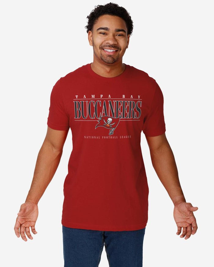 Tampa Bay Buccaneers Signature Bar T-Shirt FOCO - FOCO.com