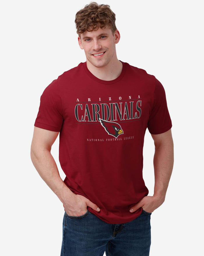 Arizona Cardinals Signature Bar T-Shirt FOCO - FOCO.com