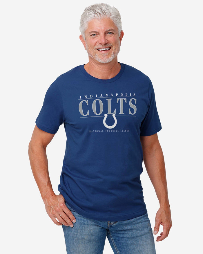 Indianapolis Colts Signature Bar T-Shirt FOCO - FOCO.com