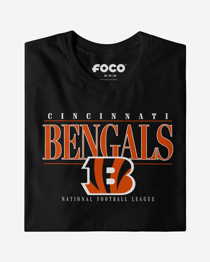 Cincinnati Bengals Signature Bar T-Shirt FOCO - FOCO.com