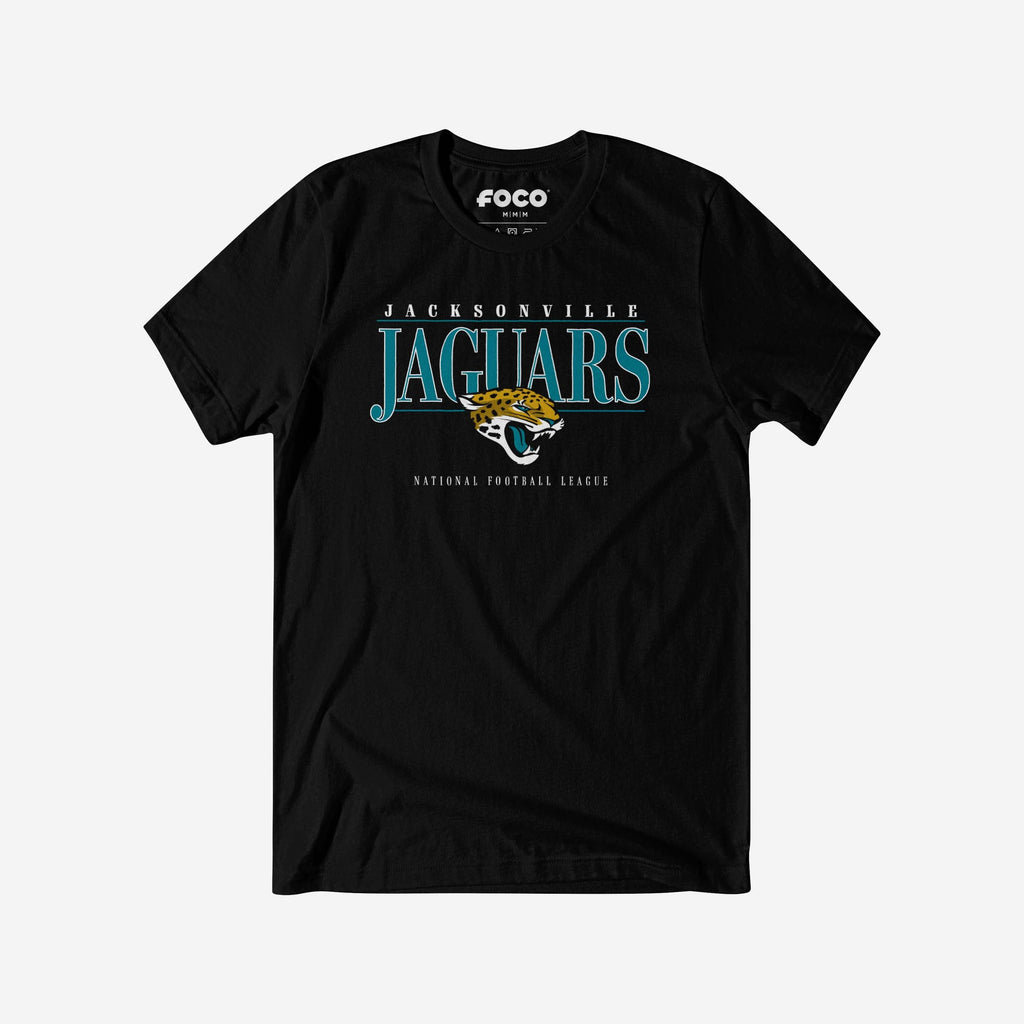 Jacksonville Jaguars Signature Bar T-Shirt FOCO S - FOCO.com