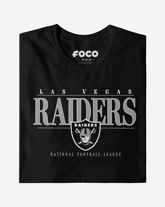 Las Vegas Raiders Signature Bar T-Shirt FOCO - FOCO.com