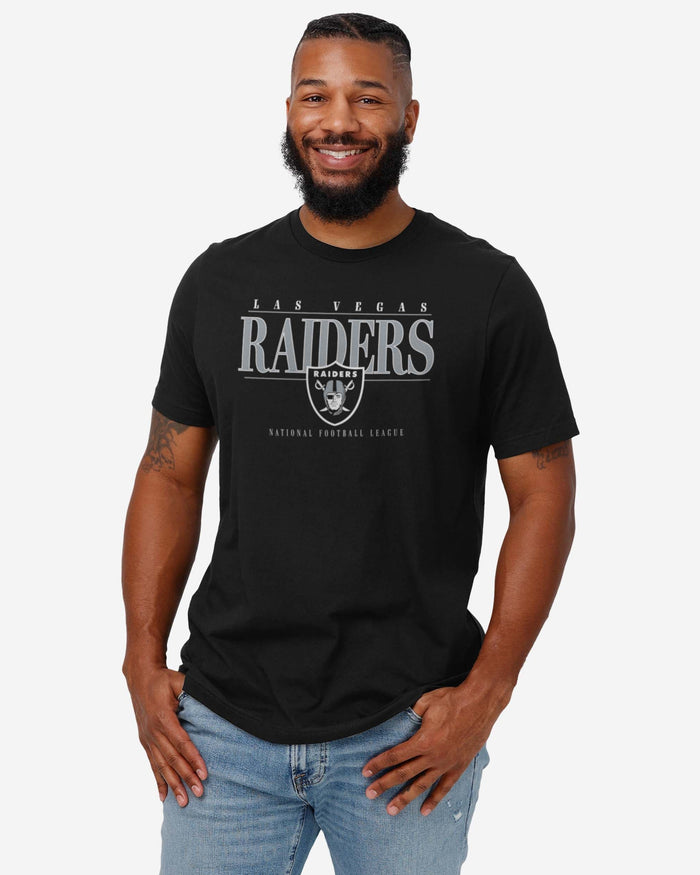 Las Vegas Raiders Signature Bar T-Shirt FOCO - FOCO.com