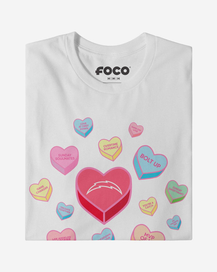 Los Angeles Chargers Sweet Talk T-Shirt FOCO S - FOCO.com