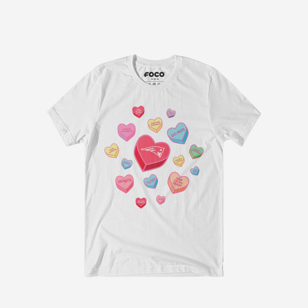 New England Patriots Sweet Talk T-Shirt FOCO S - FOCO.com
