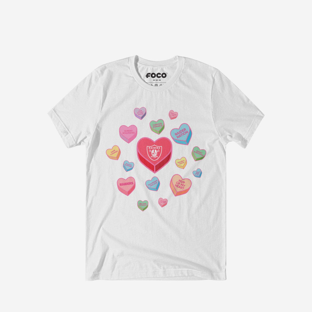 Las Vegas Raiders Sweet Talk T-Shirt FOCO S - FOCO.com