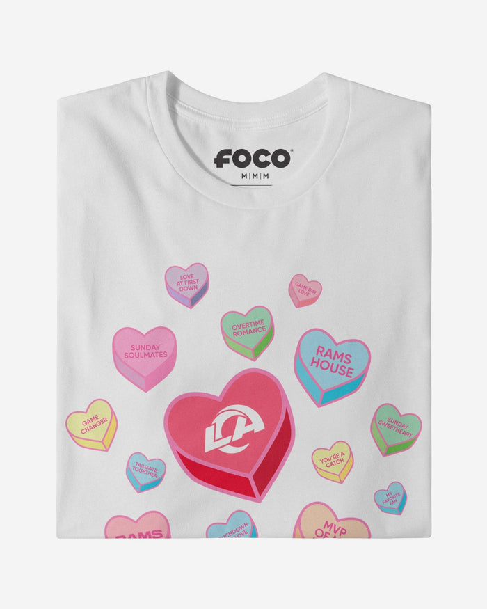 Los Angeles Rams Sweet Talk T-Shirt FOCO S - FOCO.com