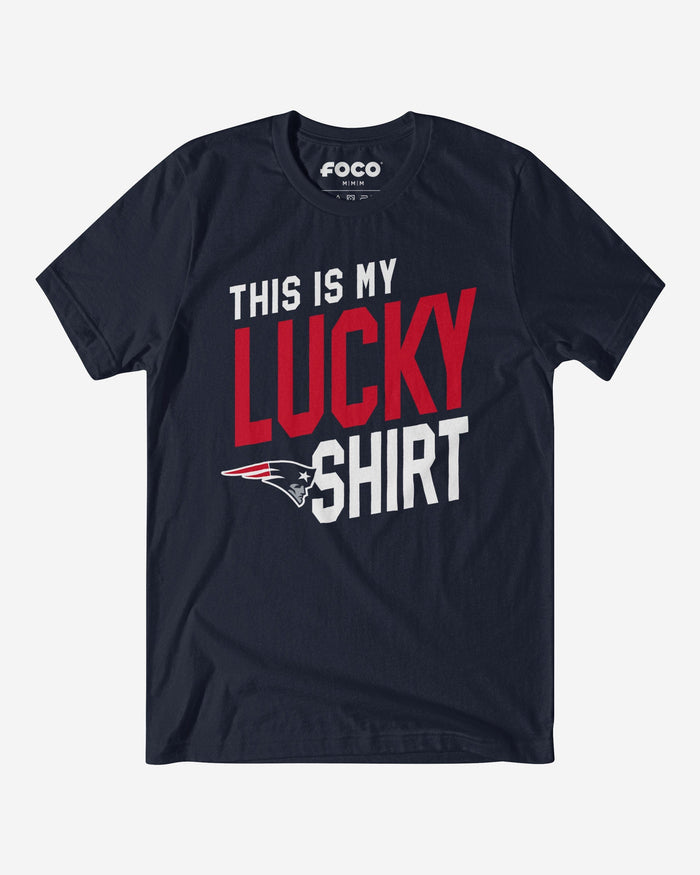 New England Patriots This Is My Lucky T-Shirt FOCO S - FOCO.com