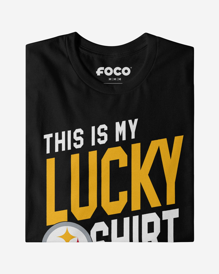 Pittsburgh Steelers This Is My Lucky T-Shirt FOCO - FOCO.com