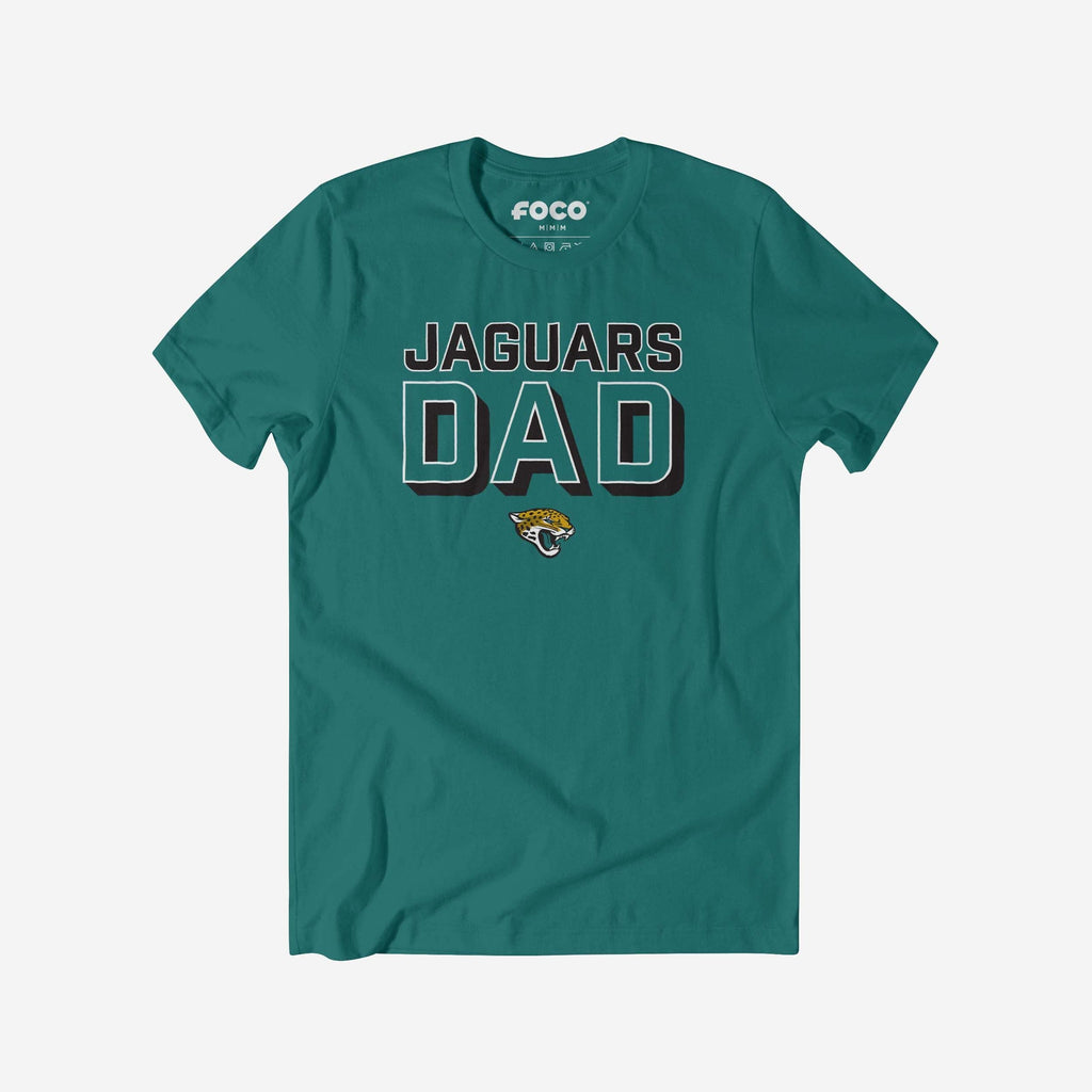 Jacksonville Jaguars Team Dad T-Shirt FOCO S - FOCO.com