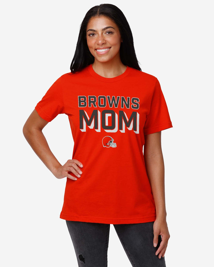 Cleveland Browns Team Mom T-Shirt FOCO - FOCO.com