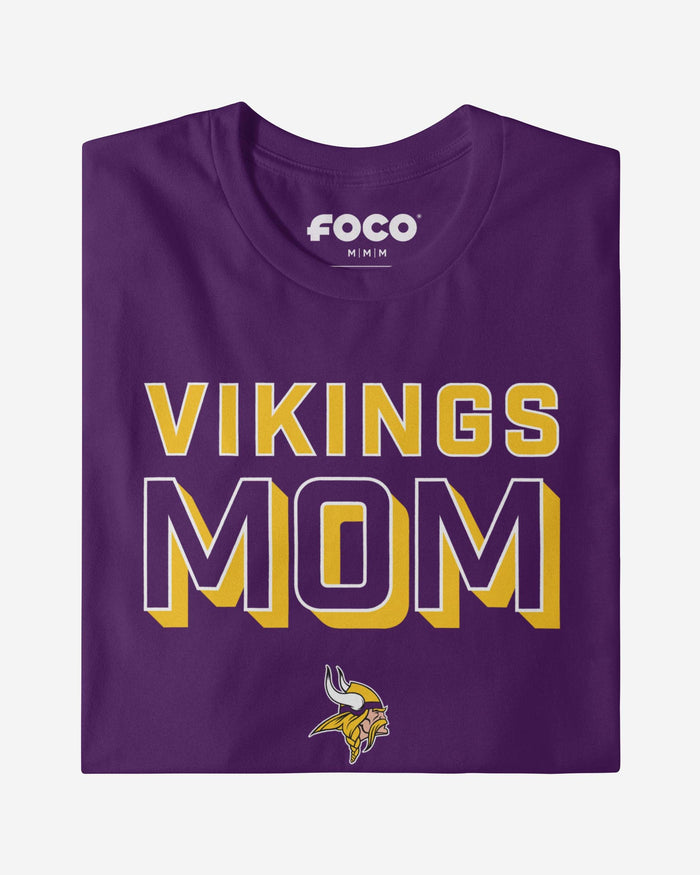 Minnesota Vikings Team Mom T-Shirt FOCO - FOCO.com