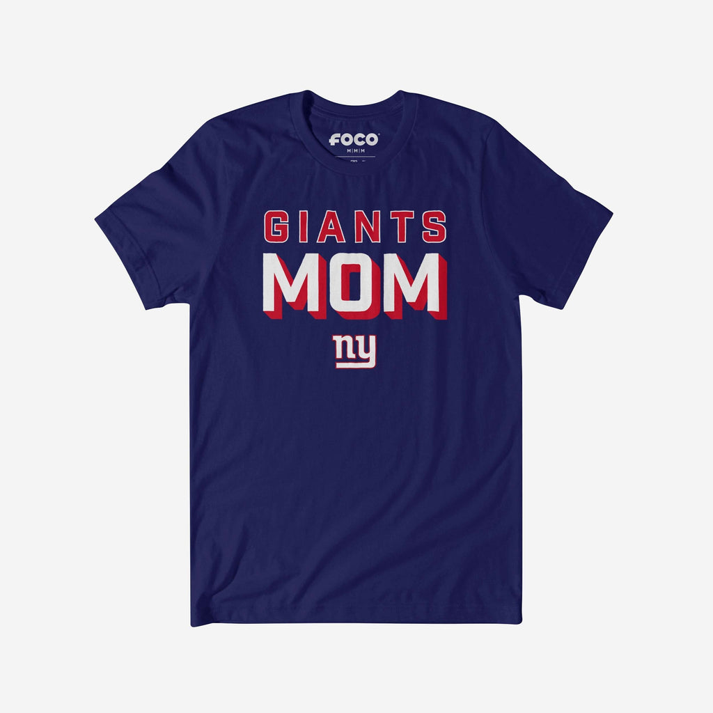 New York Giants Team Mom T-Shirt FOCO S - FOCO.com