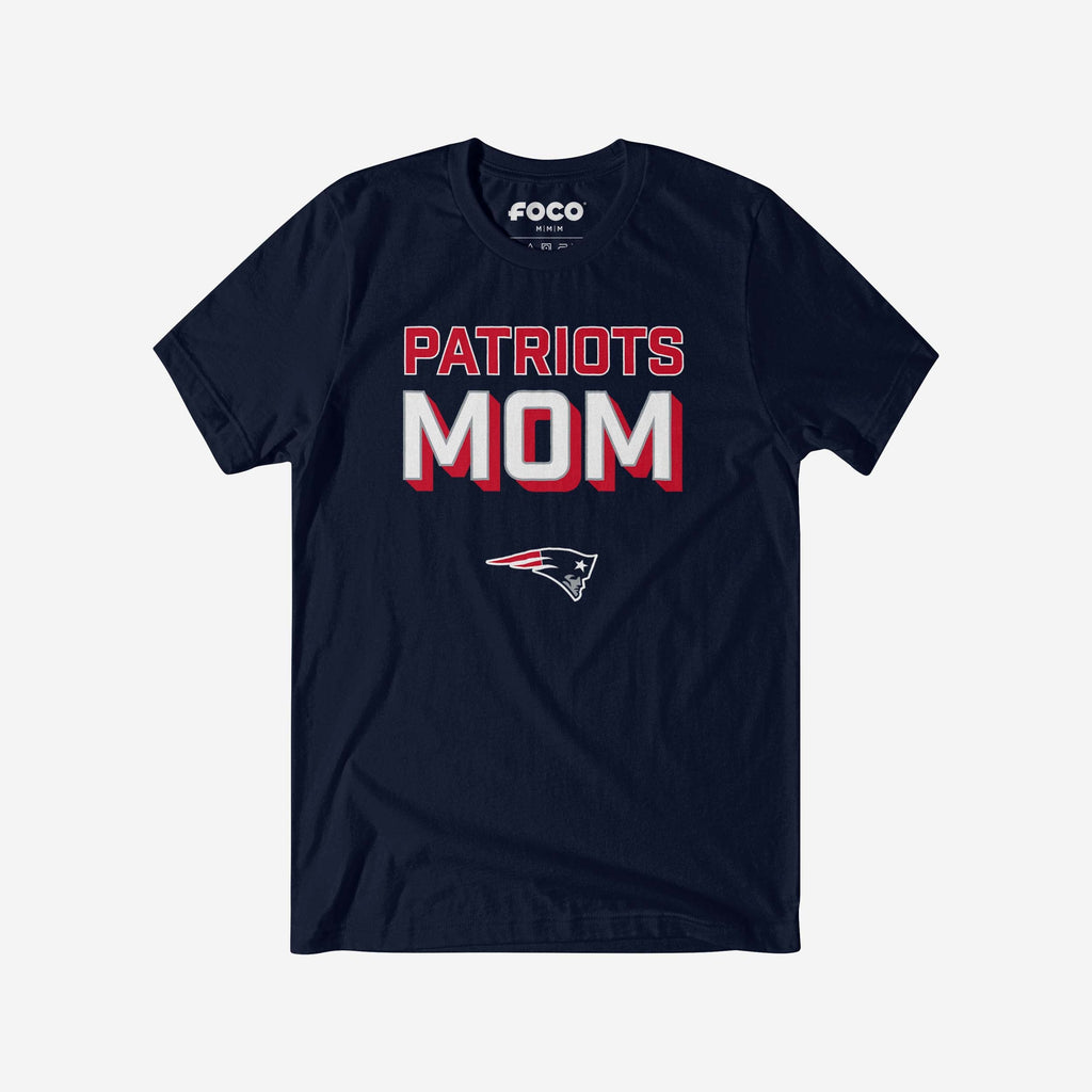 New England Patriots Team Mom T-Shirt FOCO S - FOCO.com