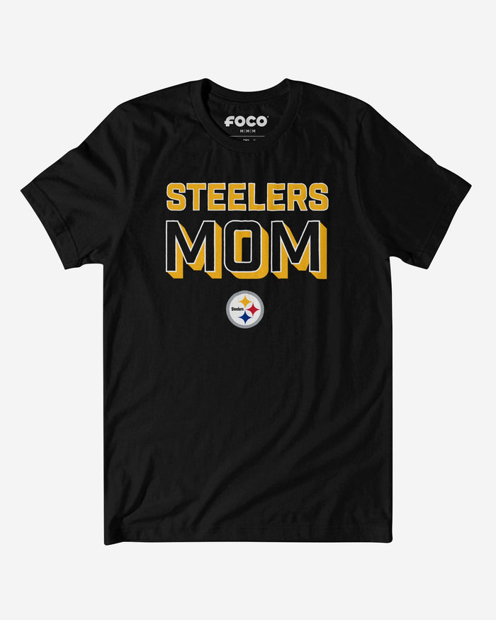 Pittsburgh Steelers Team Mom T-Shirt FOCO S - FOCO.com